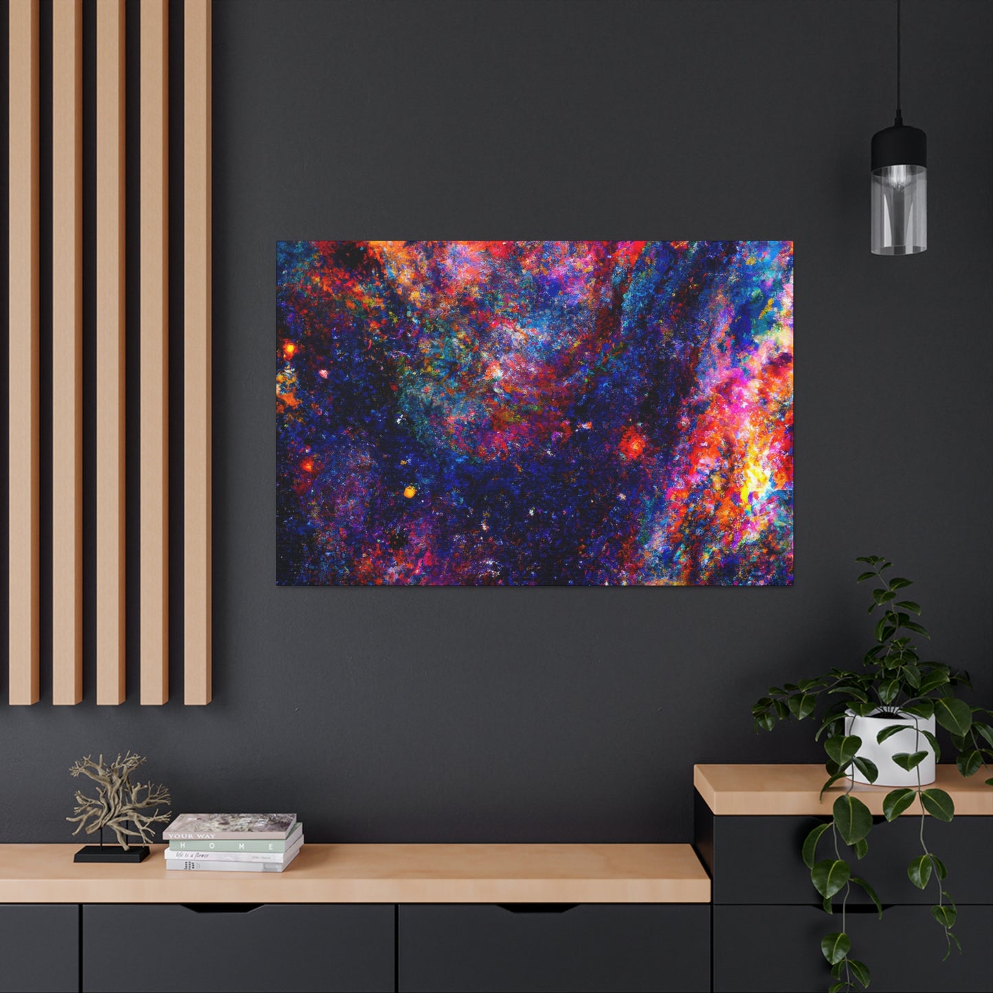 "Cosmic Splendor Beyond" - Canvas