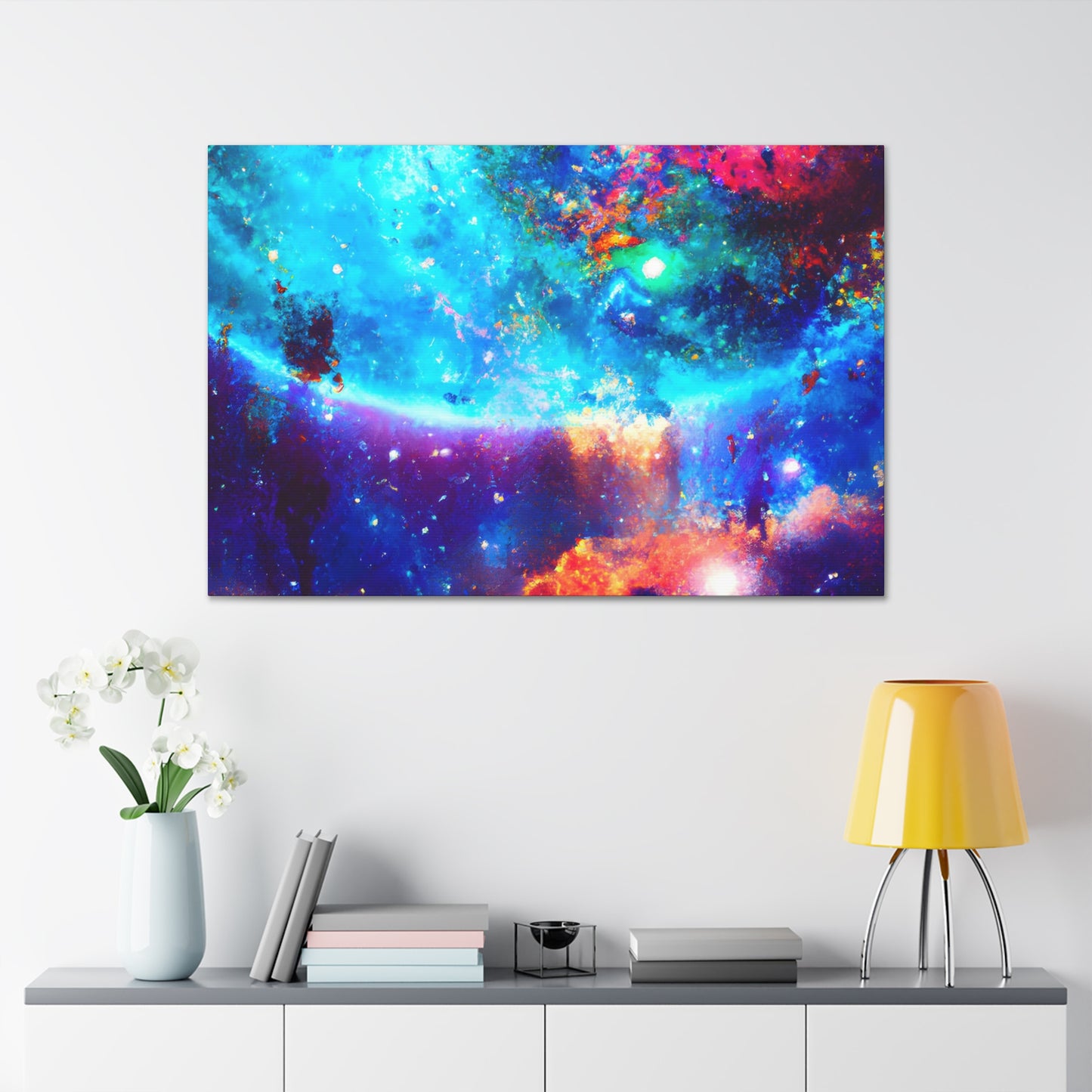 "Interstellar Dreamscape" - Canvas