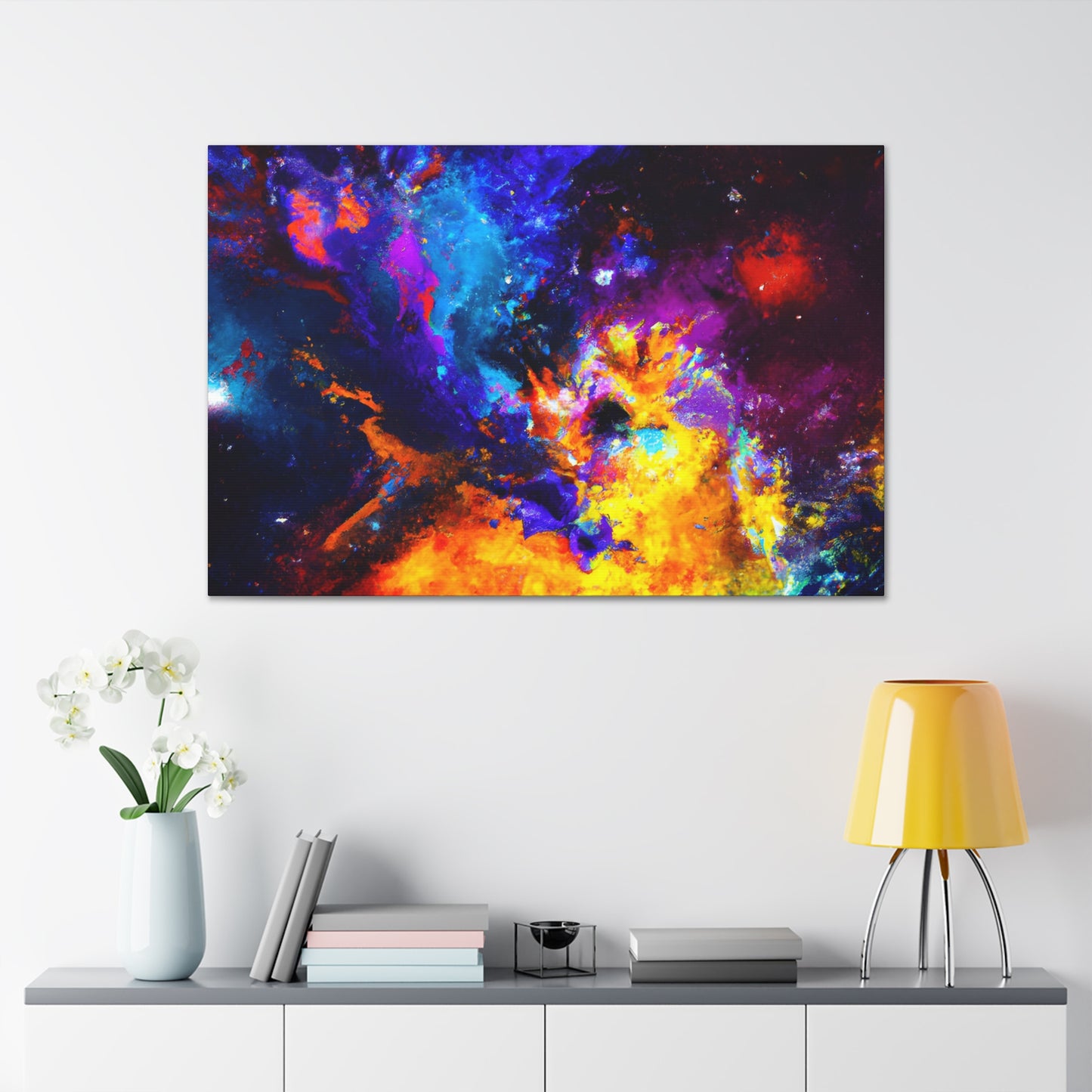 Interstellar Illusions Unbound - Canvas