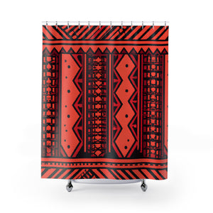 Aztec Bohemian Shower Curtain Bundle - Shower Curtain