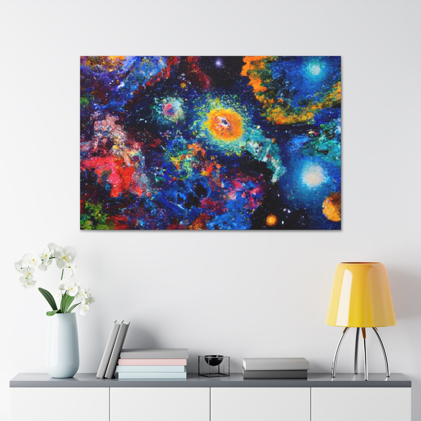 Mysterious Cosmic Propel - Canvas