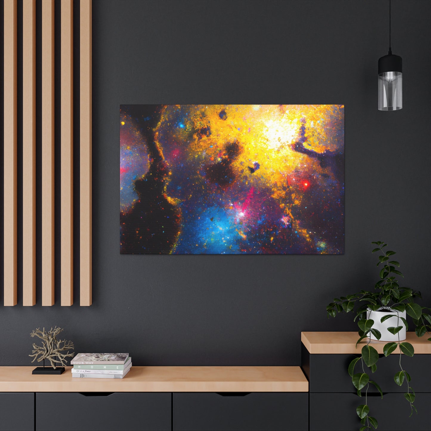 Cosmic Ambiguity Mirage - Canvas