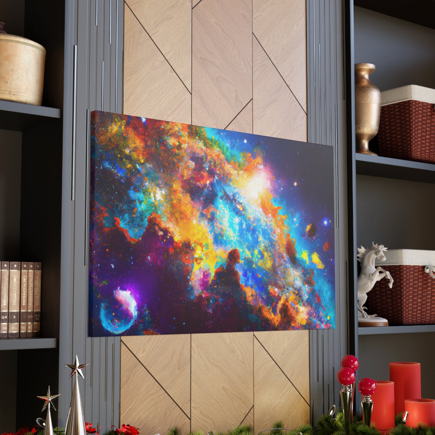 Cosmic Expressive Dreamscape - Canvas