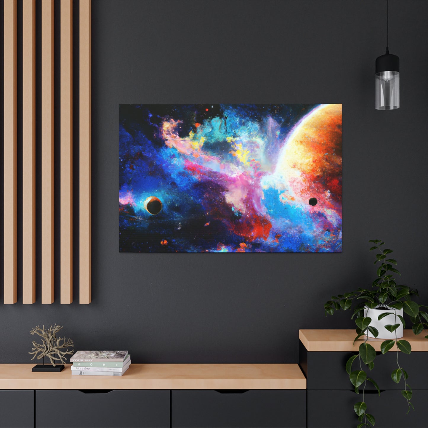 Cosmic Creative Curiosity. - Canvas