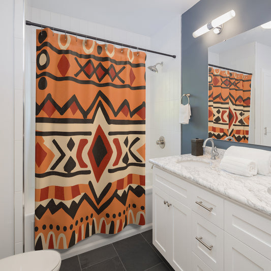 Beautiful Bohemian Aztec Shower Curtain - Shower Curtain