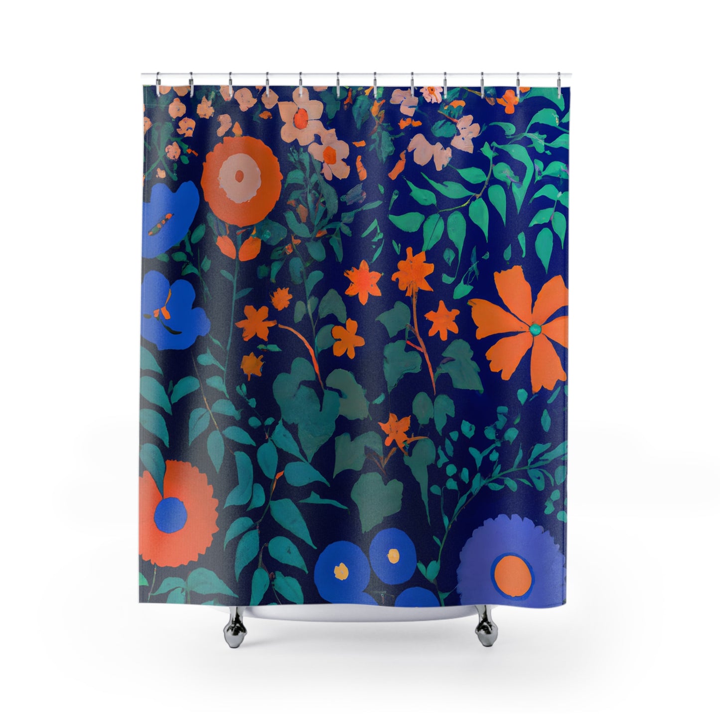 "Bohemian Shower Curtain: Nature's Vibe" - Shower Curtain