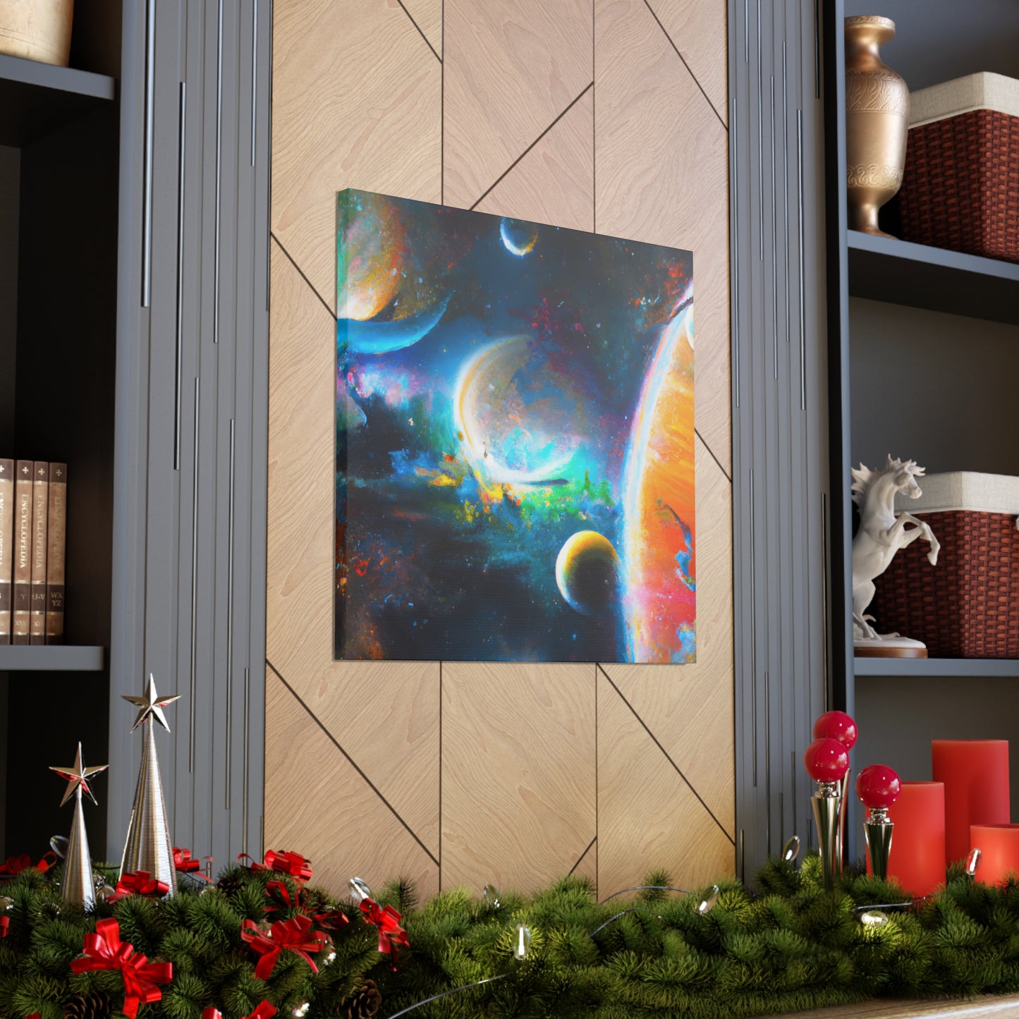 Cosmic Celestial Splendor - Canvas