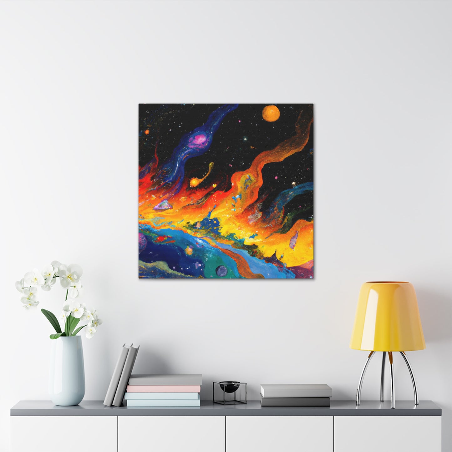 "Vast Celestial Dreamscapes" - Canvas