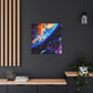 Cosmic Enigma Abstract - Canvas