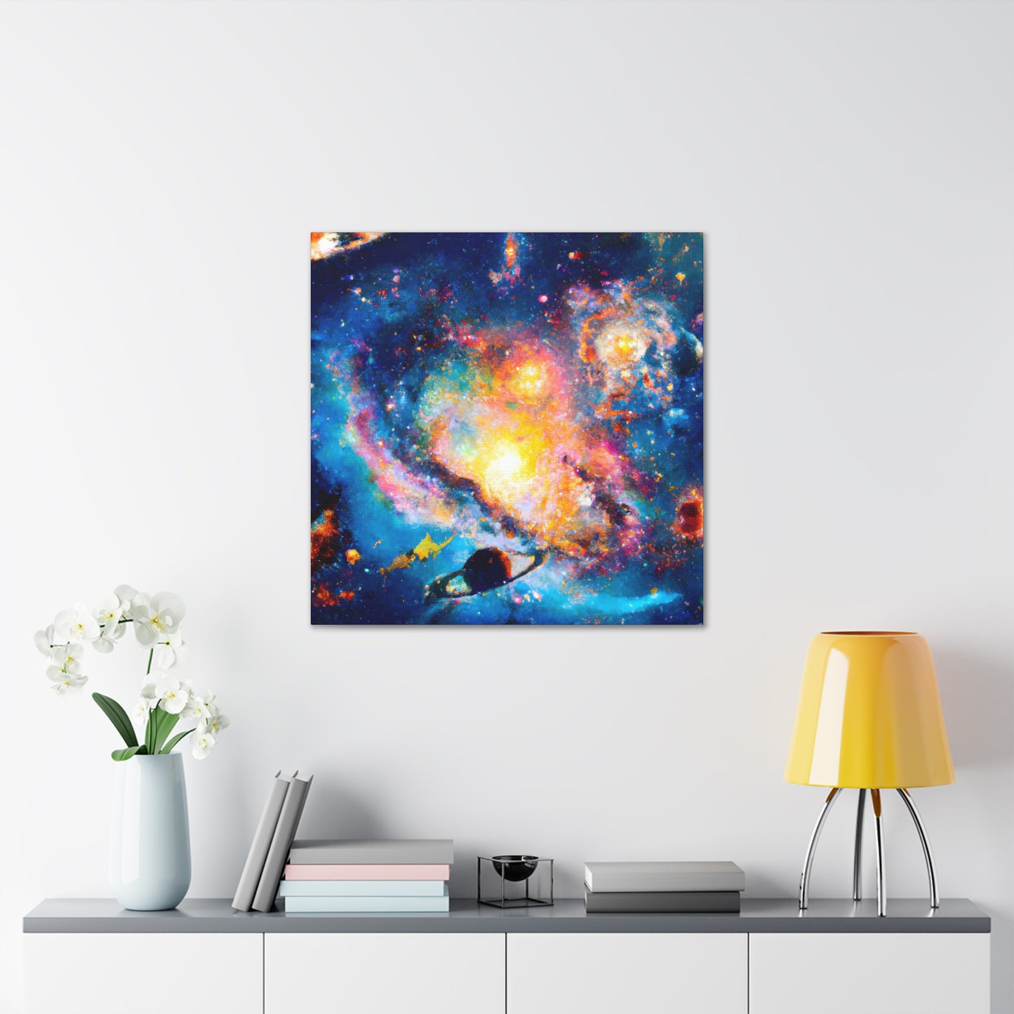 Cosmic Dreamscape Maze - Canvas