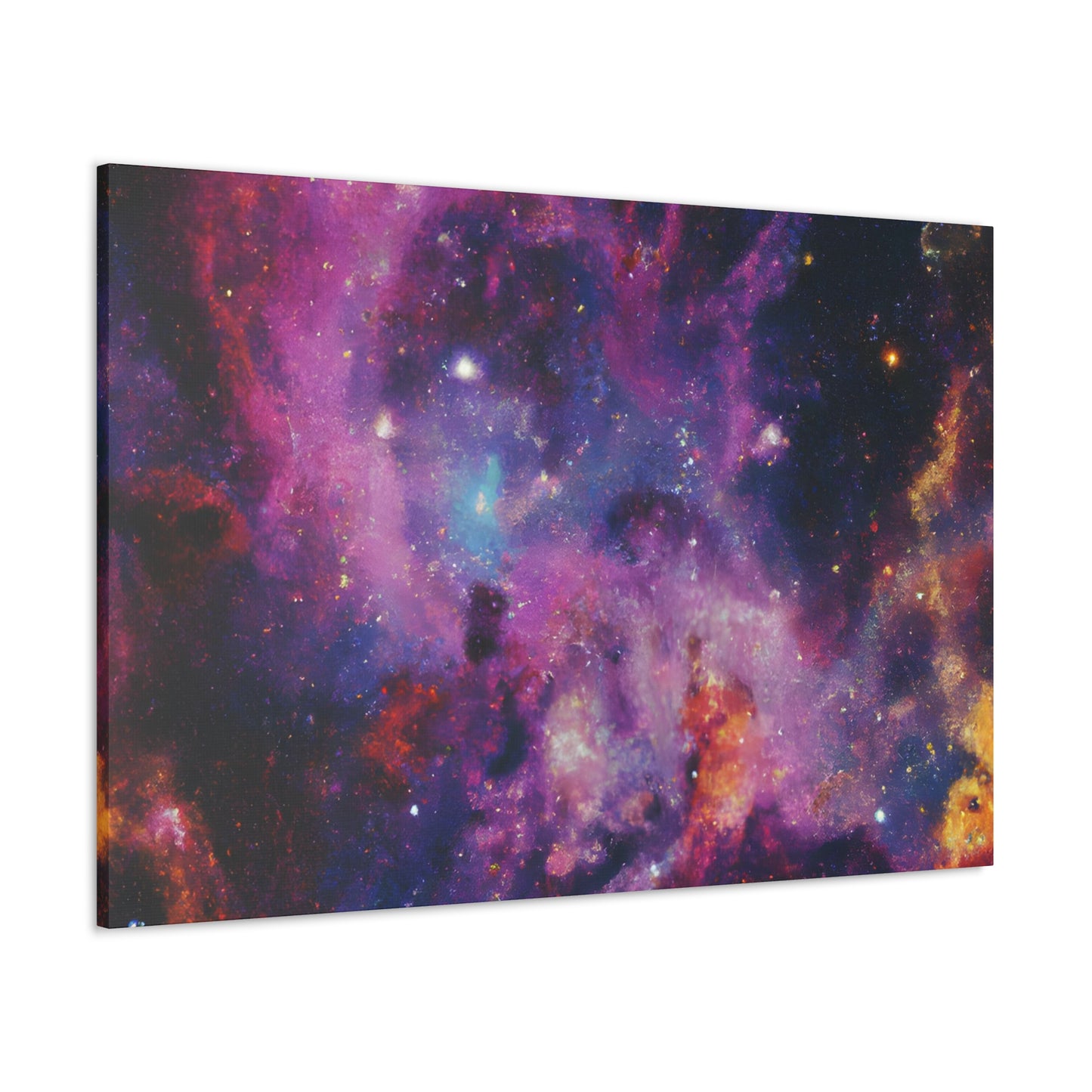 Cryptic Cosmos Horizon. - Canvas