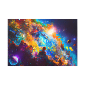 Cosmic Expressive Dreamscape - Canvas