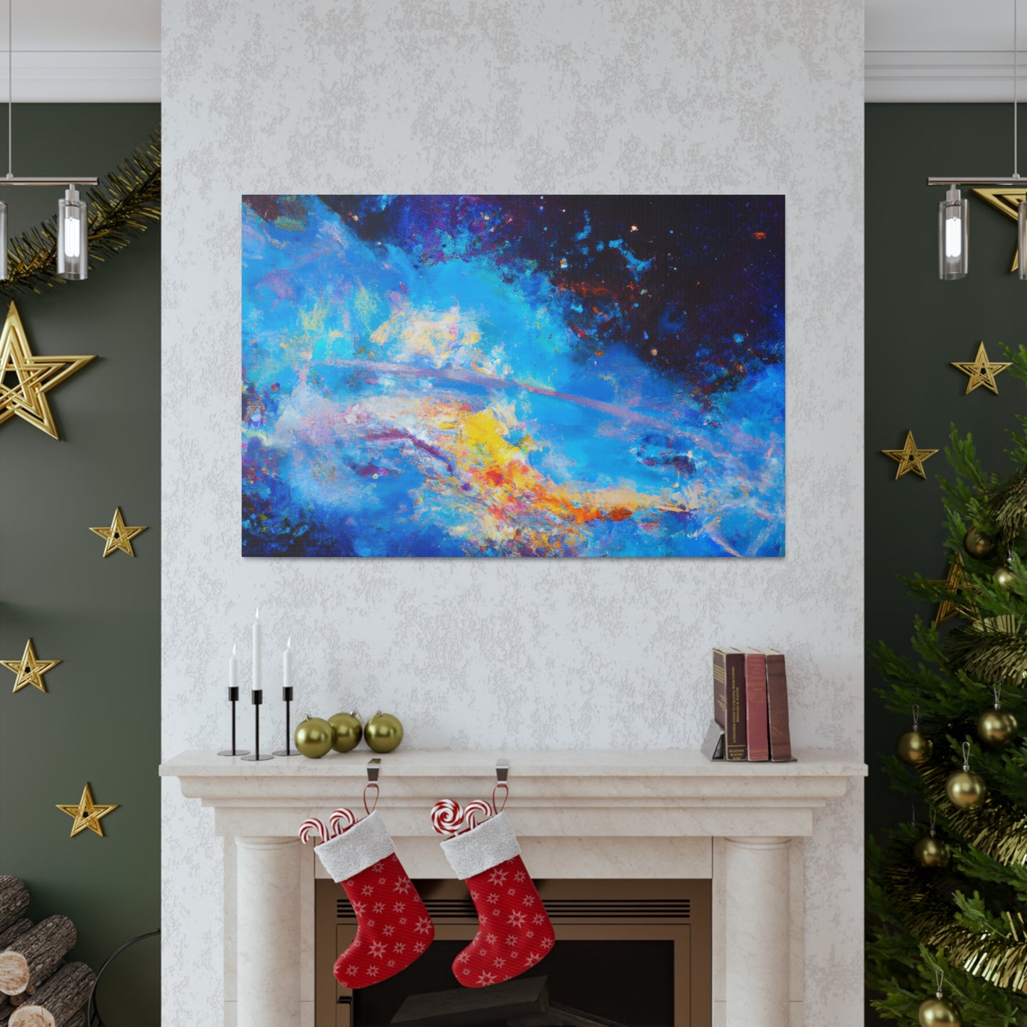 Mysterious Celestial Migration - Canvas