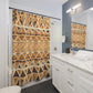 "Aztec Bohemian Shower Curtain: Chic & Trendy!" - Shower Curtain