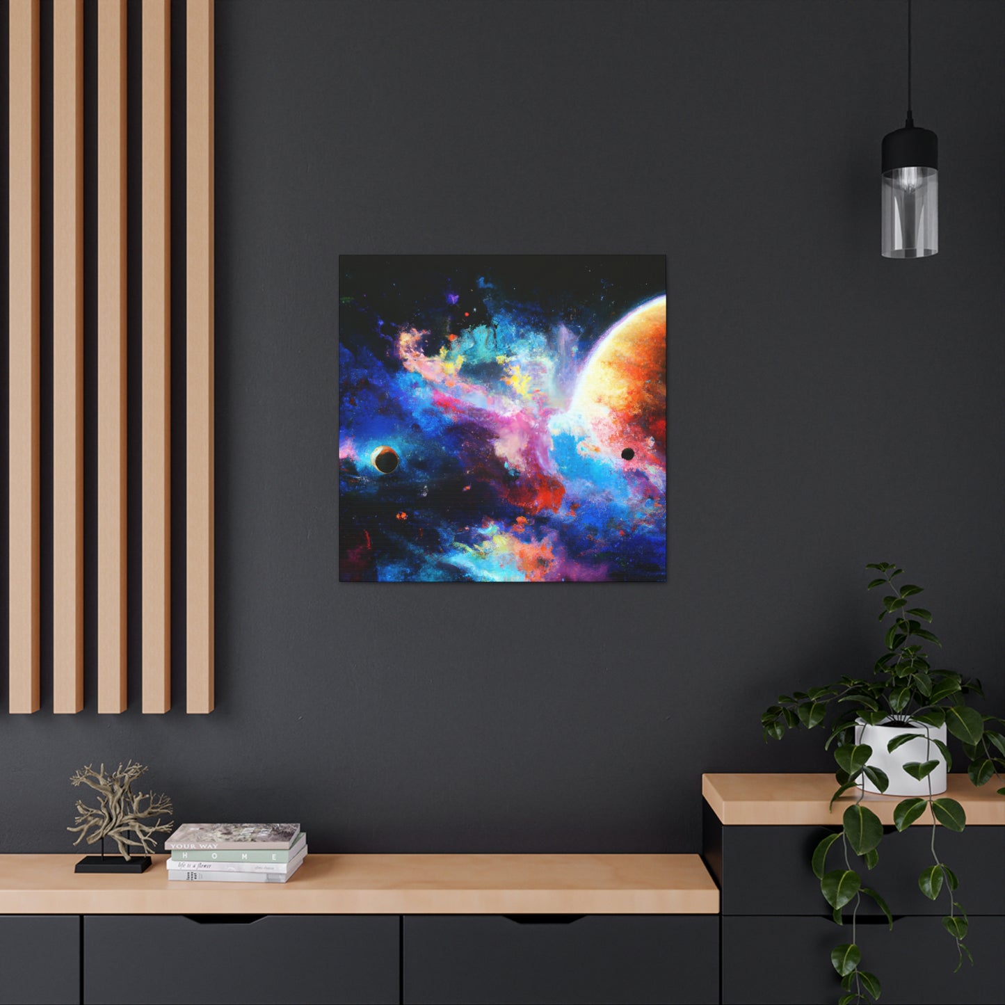 Cosmic Creative Curiosity. - Canvas