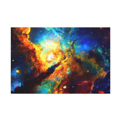 "Cosmic Dreamscape Odyssey" - Canvas