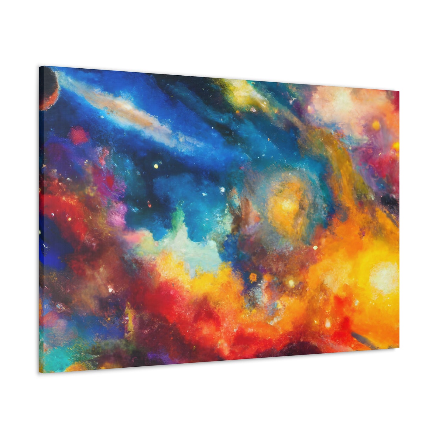 "Cosmic Splendor Paradox" - Canvas