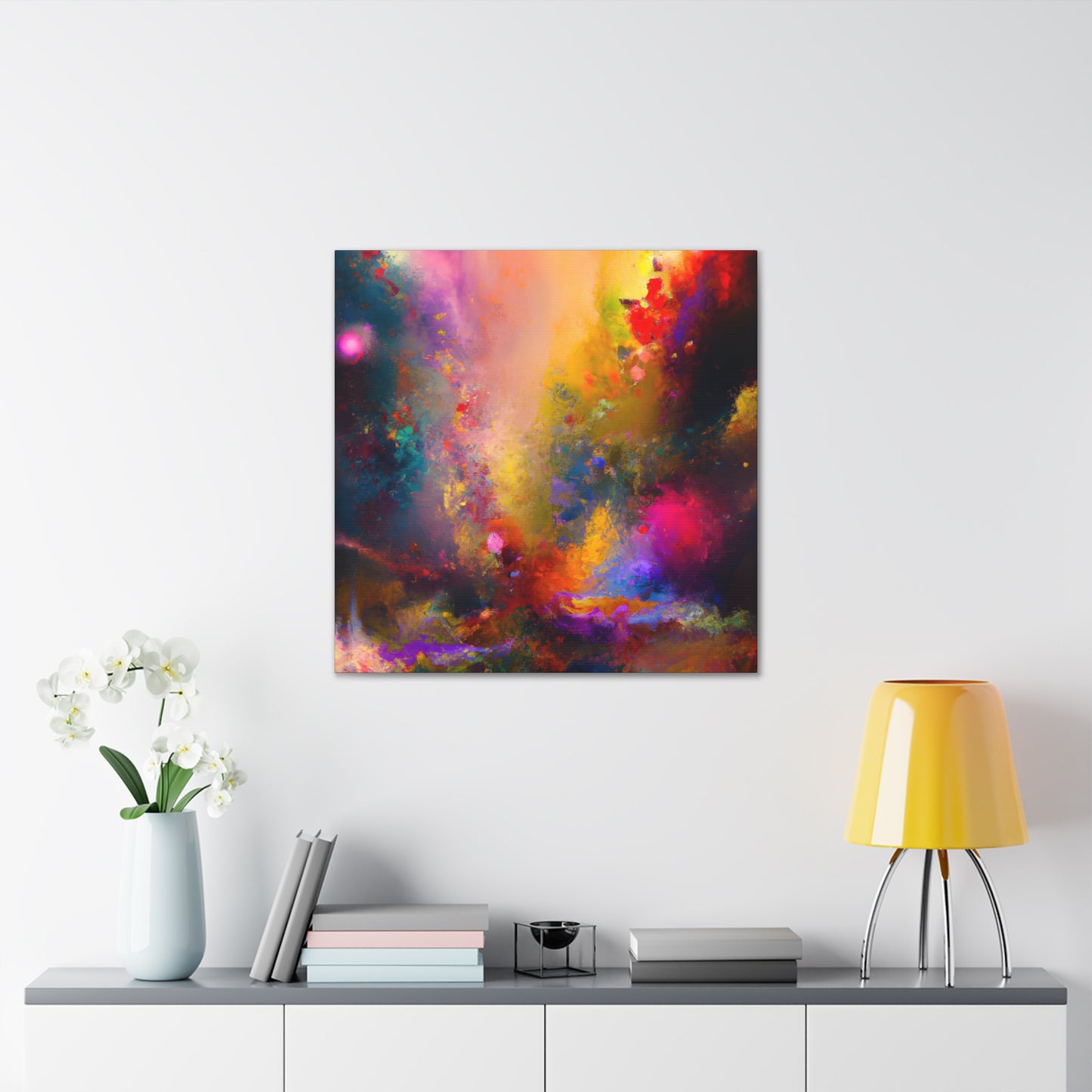 Mysterious Cosmic Turmoil - Canvas