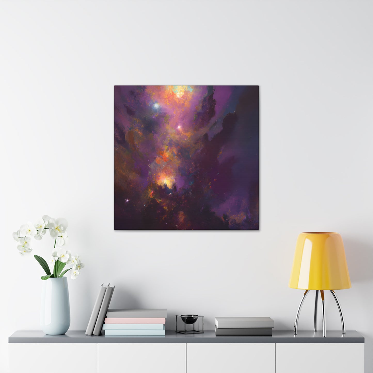 Interstellar Reflection Cosmos - Canvas