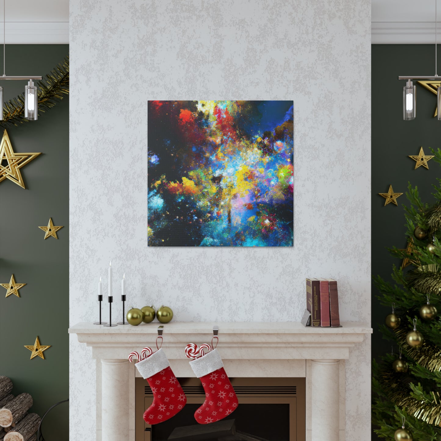 Mystic Nebula Splendor. - Canvas