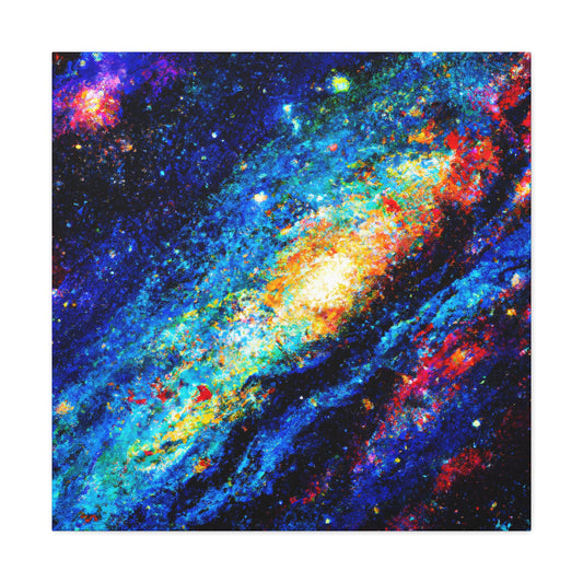 Mysterious Galactic Fervor. - Canvas