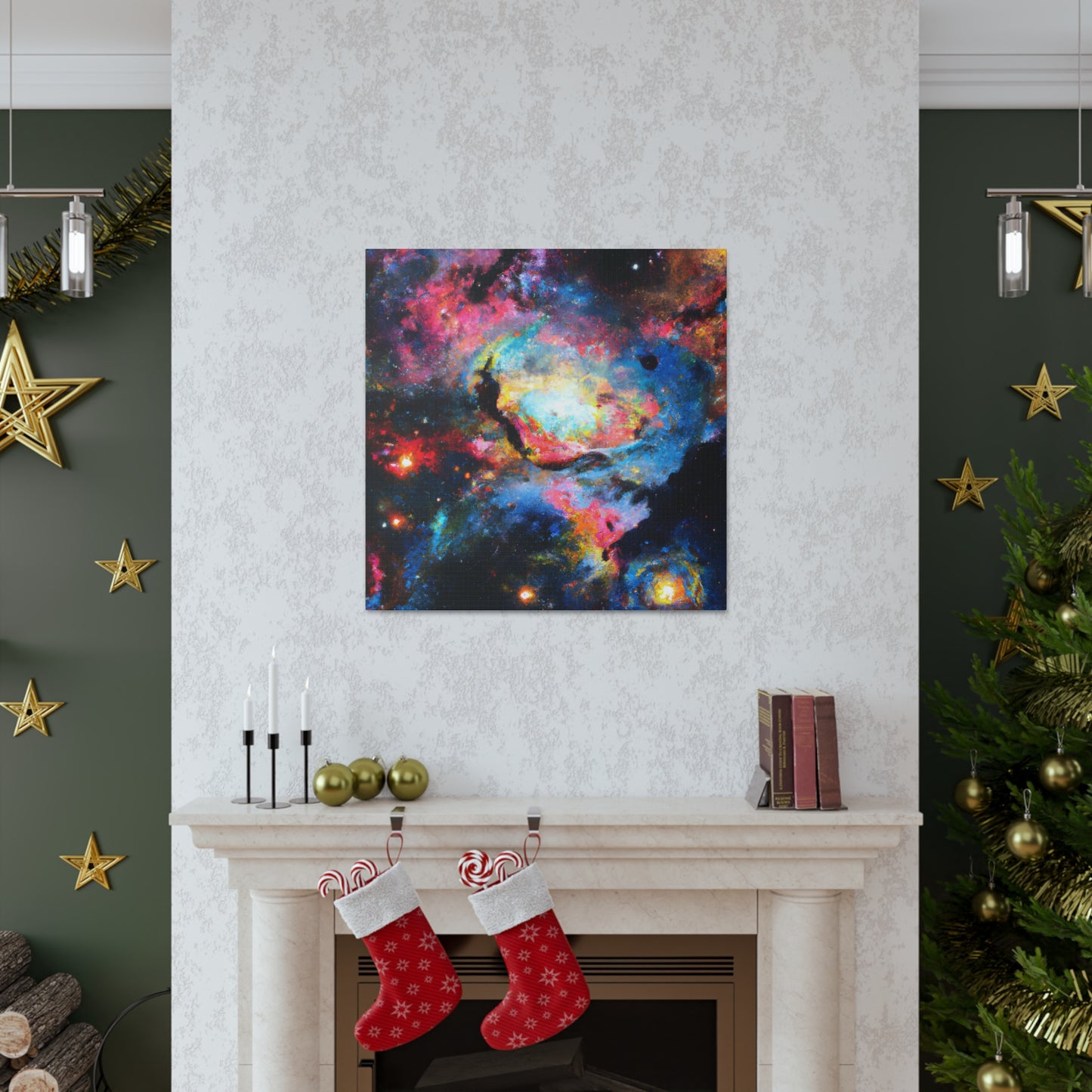 Cosmic Splendor Harmonized - Canvas