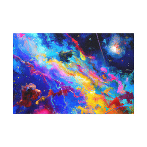 "Interstellar Dreamscape Vortex" - Canvas