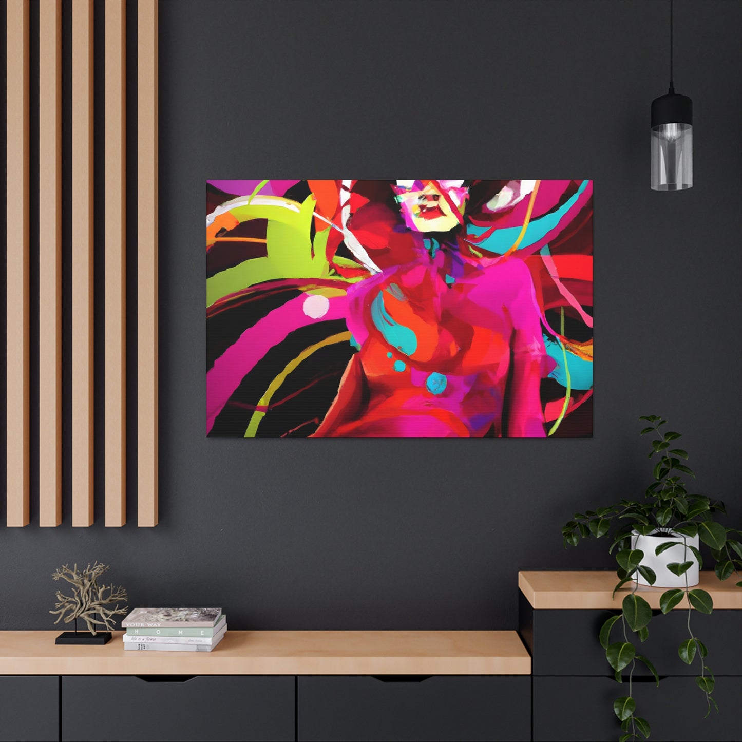 Twisty Cosmos. - Canvas