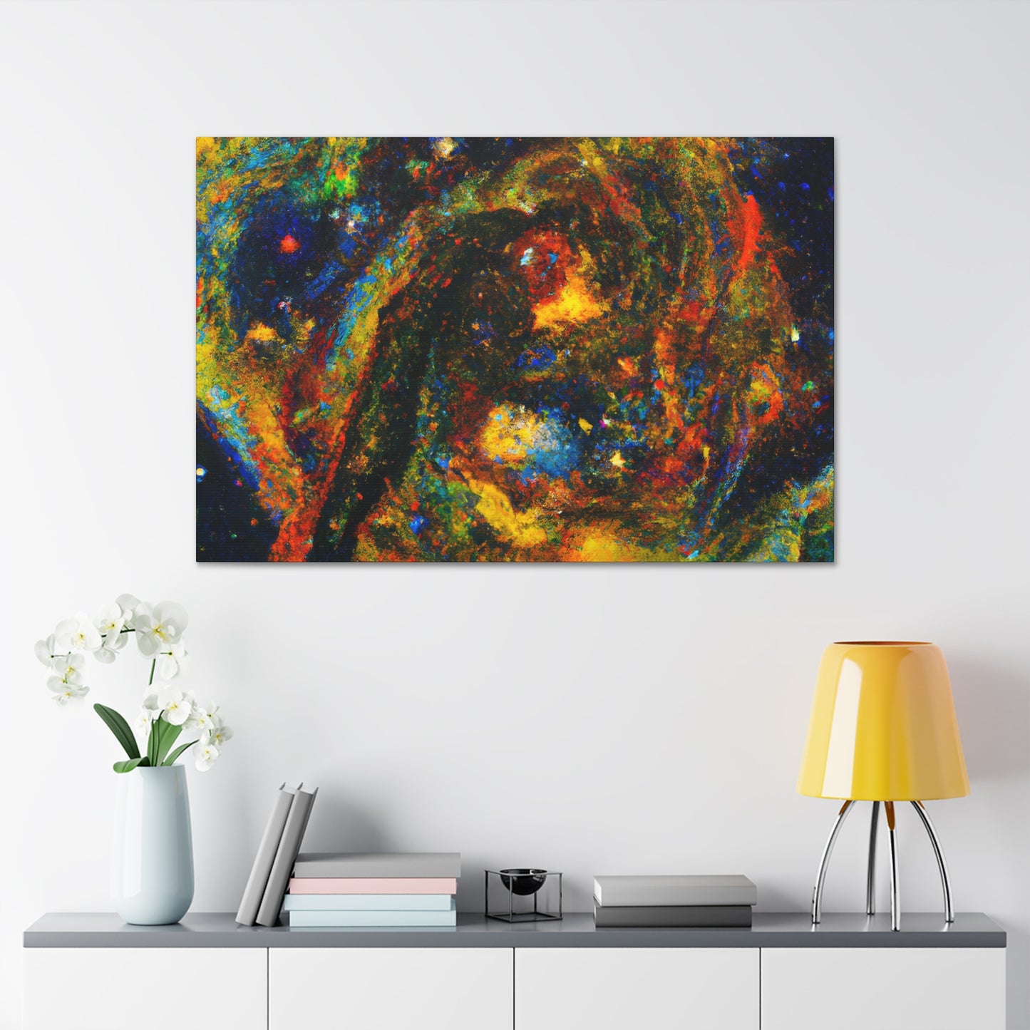 Cosmic Abstract Ambiguity - Canvas