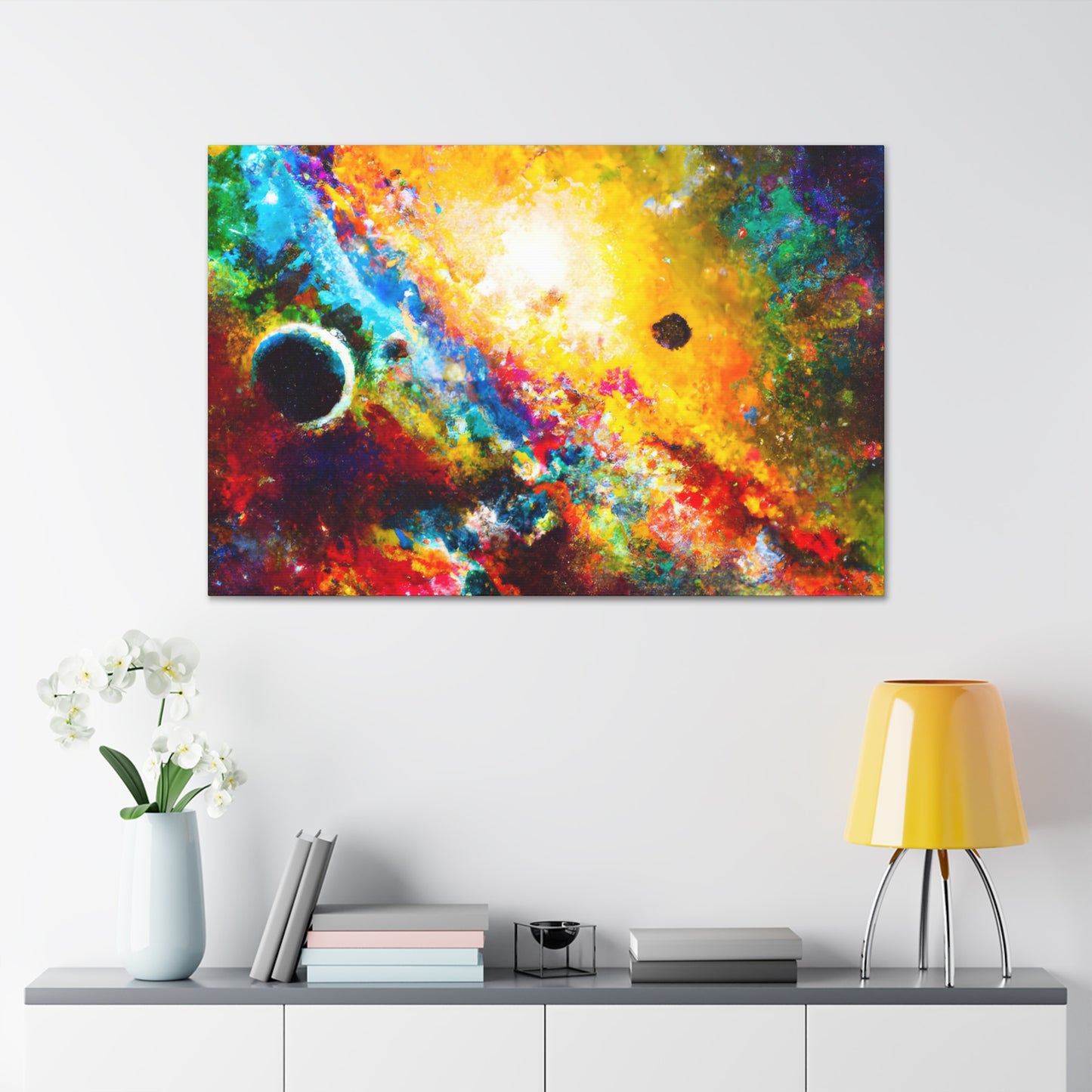 Cosmic Celestial Mystery. - Canvas