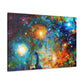 Mystic Stellar Maze - Canvas