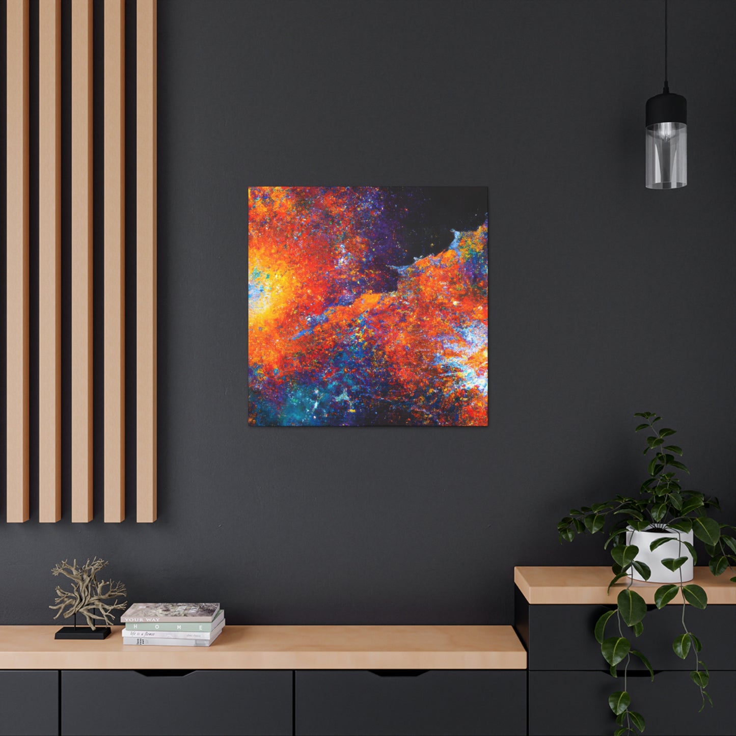 Cosmic Dreamscape Vision - Canvas