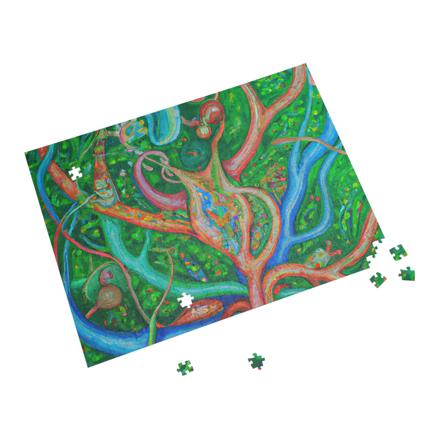 The Magical Tree Grove - Puzzle