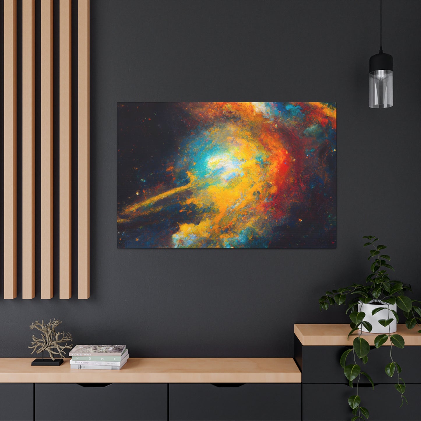 Cosmic Expressionist Dream. - Canvas