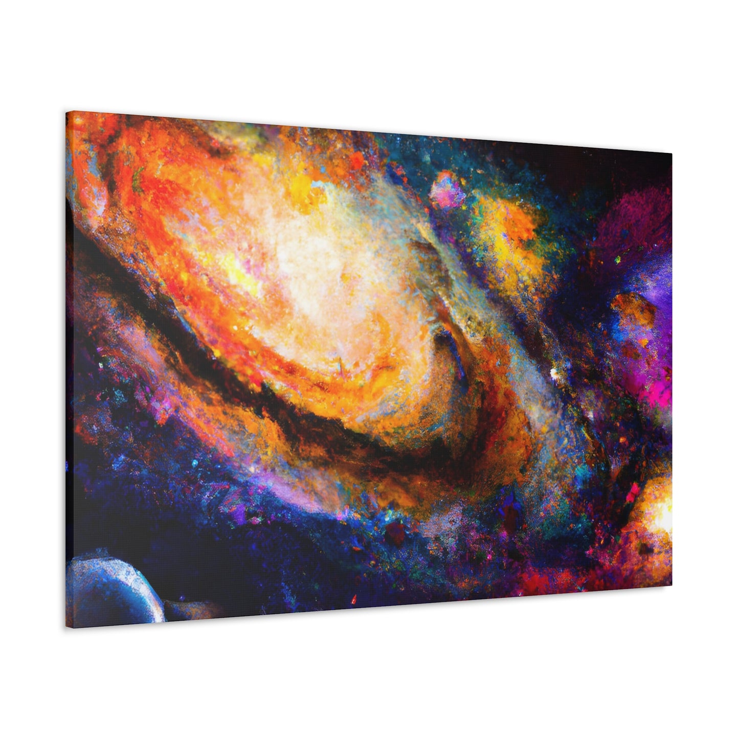 Cosmic Expressionist Dreamscape - Canvas