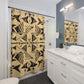 Modern Aztec Boho Shower Curtain. - Shower Curtain