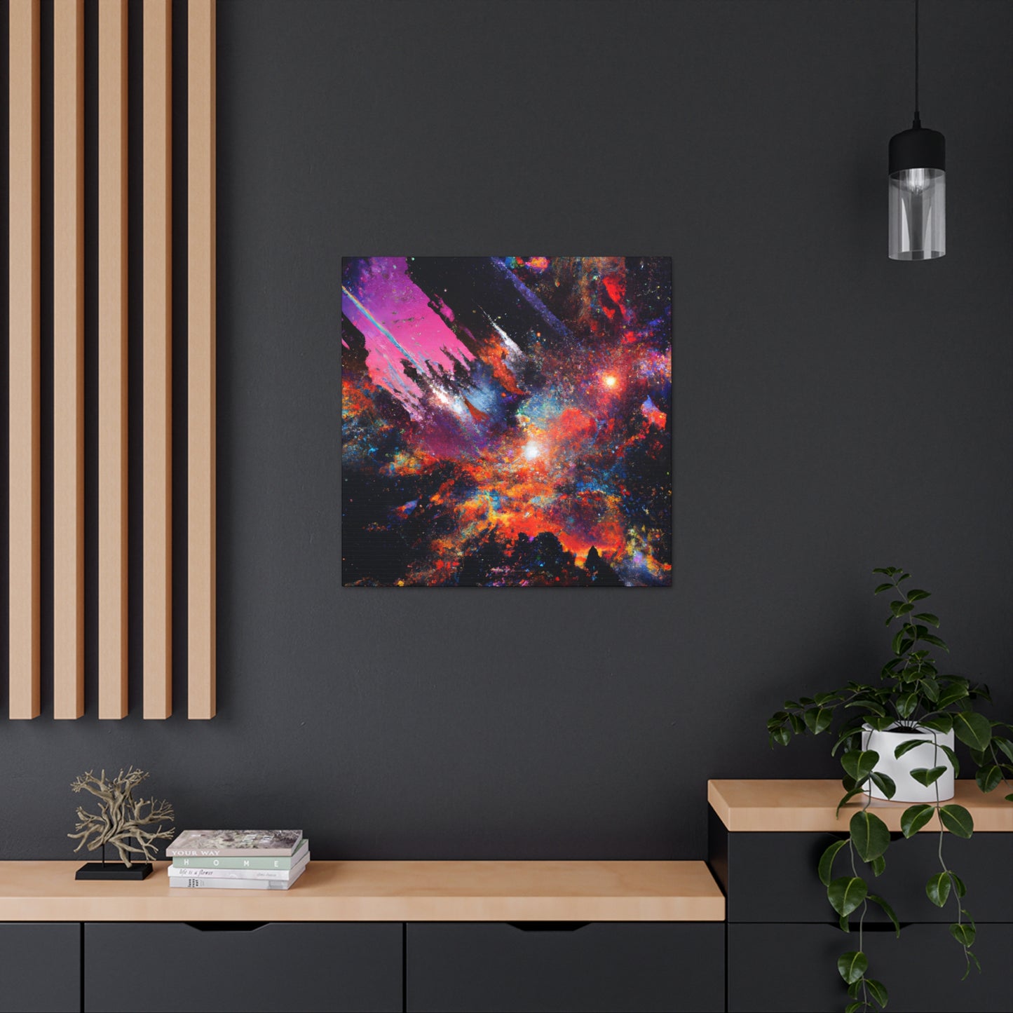 Cosmic Dreamscape Vision. - Canvas