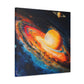 Galactic Chasm Abstract - Canvas