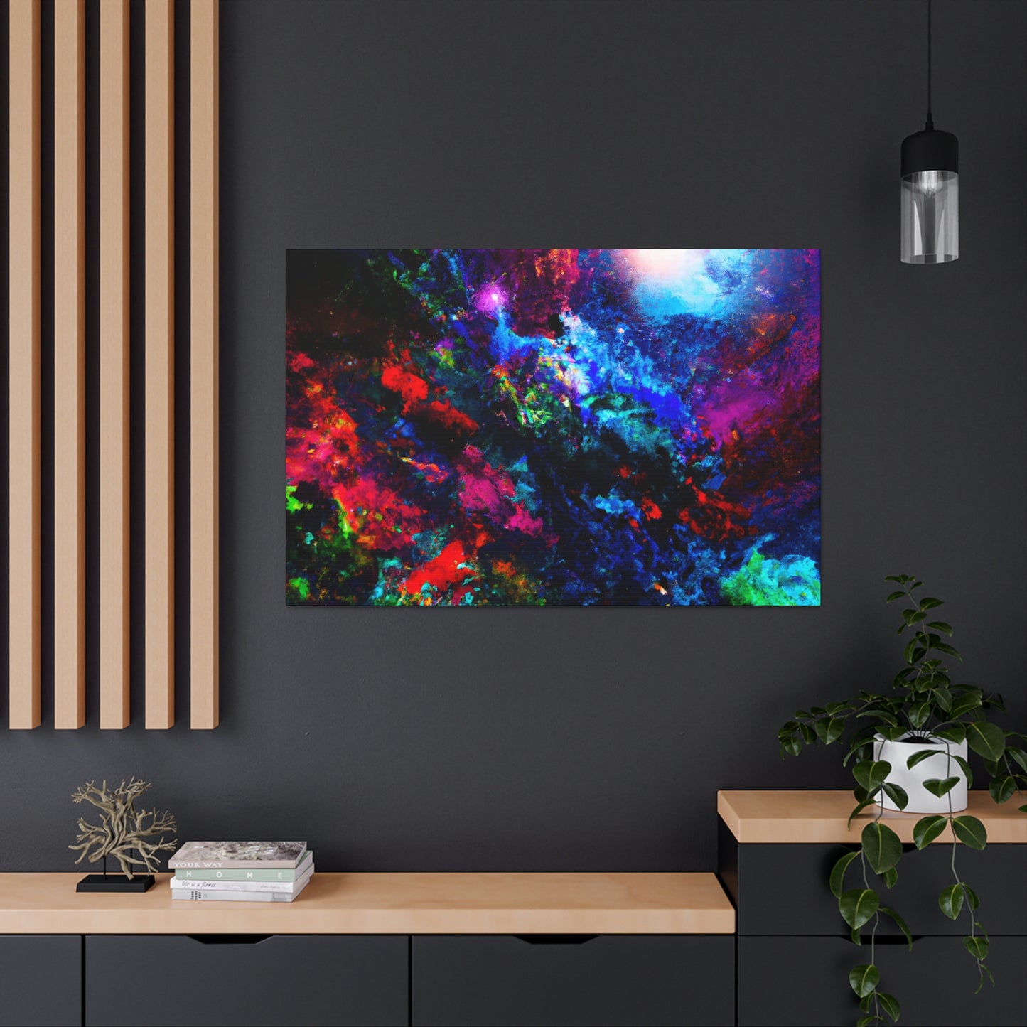 Starry Cosmic Splendor. - Canvas