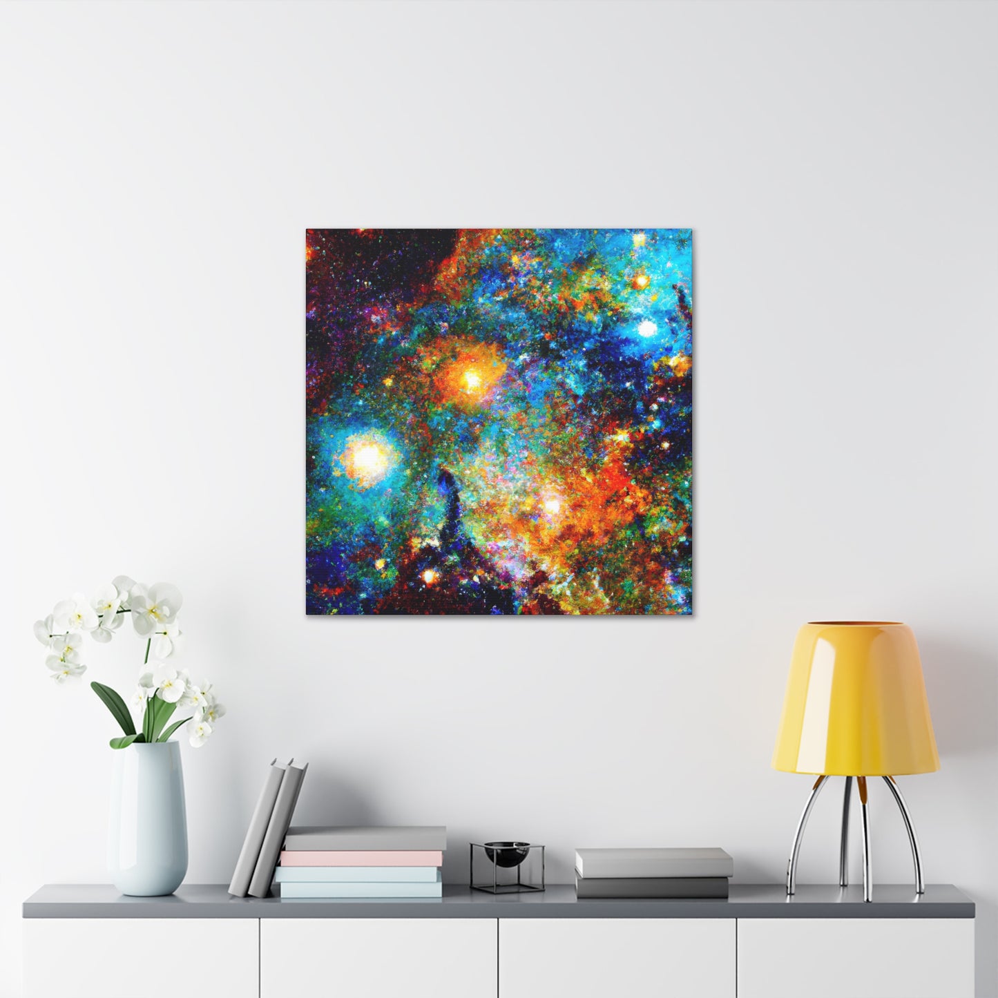 Mystic Stellar Maze - Canvas