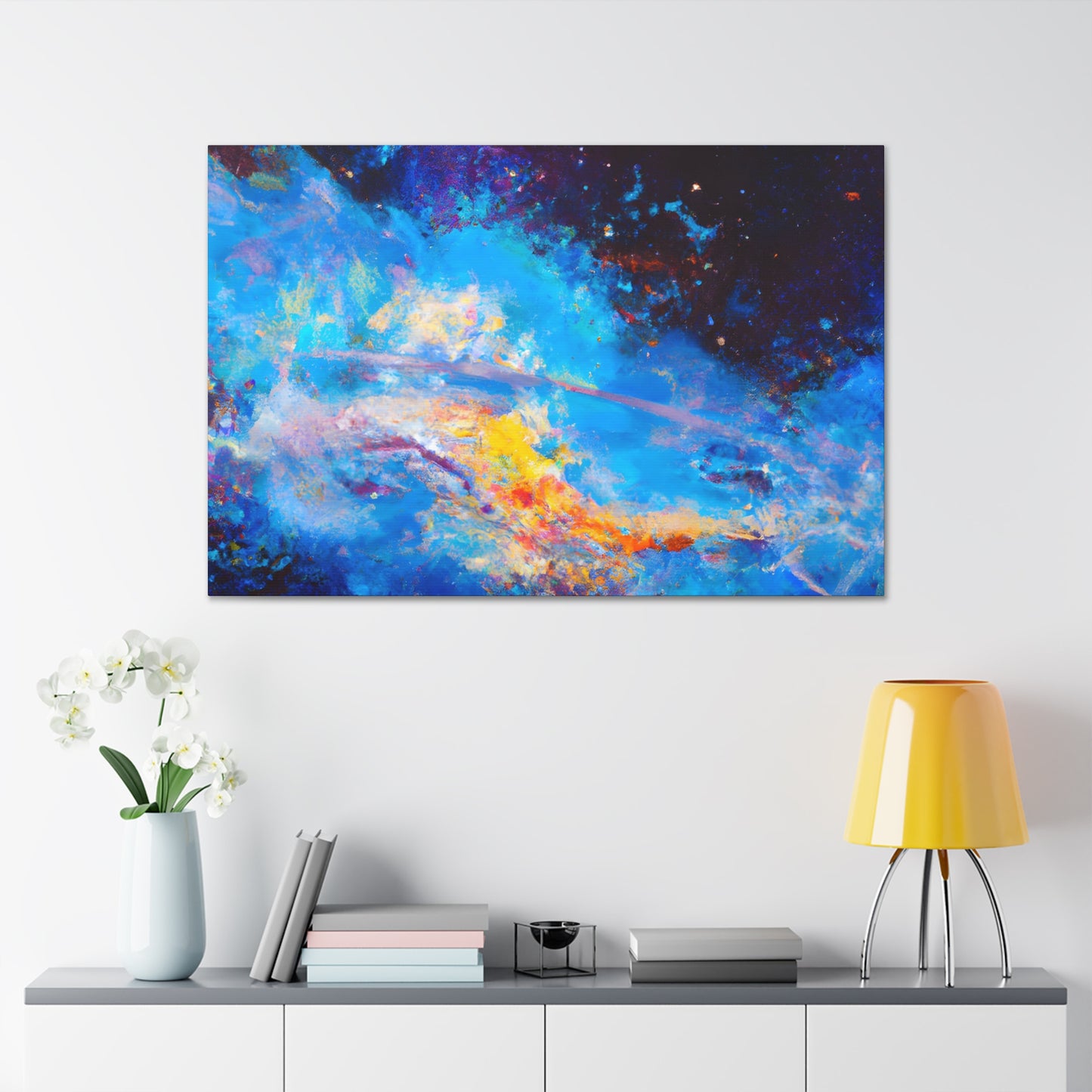 Mysterious Celestial Migration - Canvas