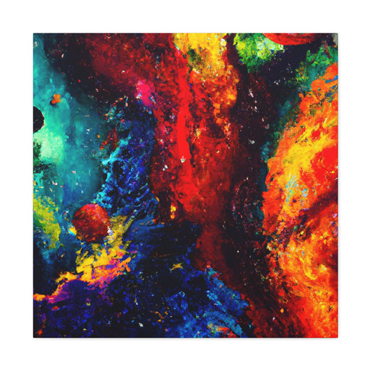 Cosmic Expressionistic Visions - Canvas