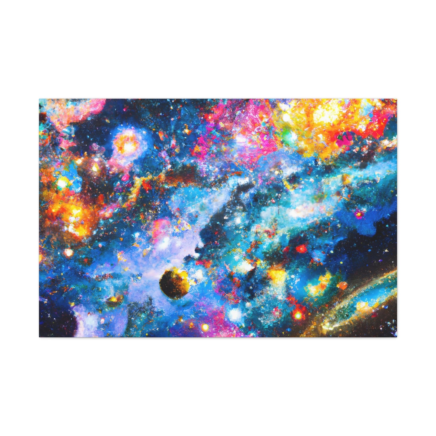 "Cosmic Dreamscape Vision" - Canvas