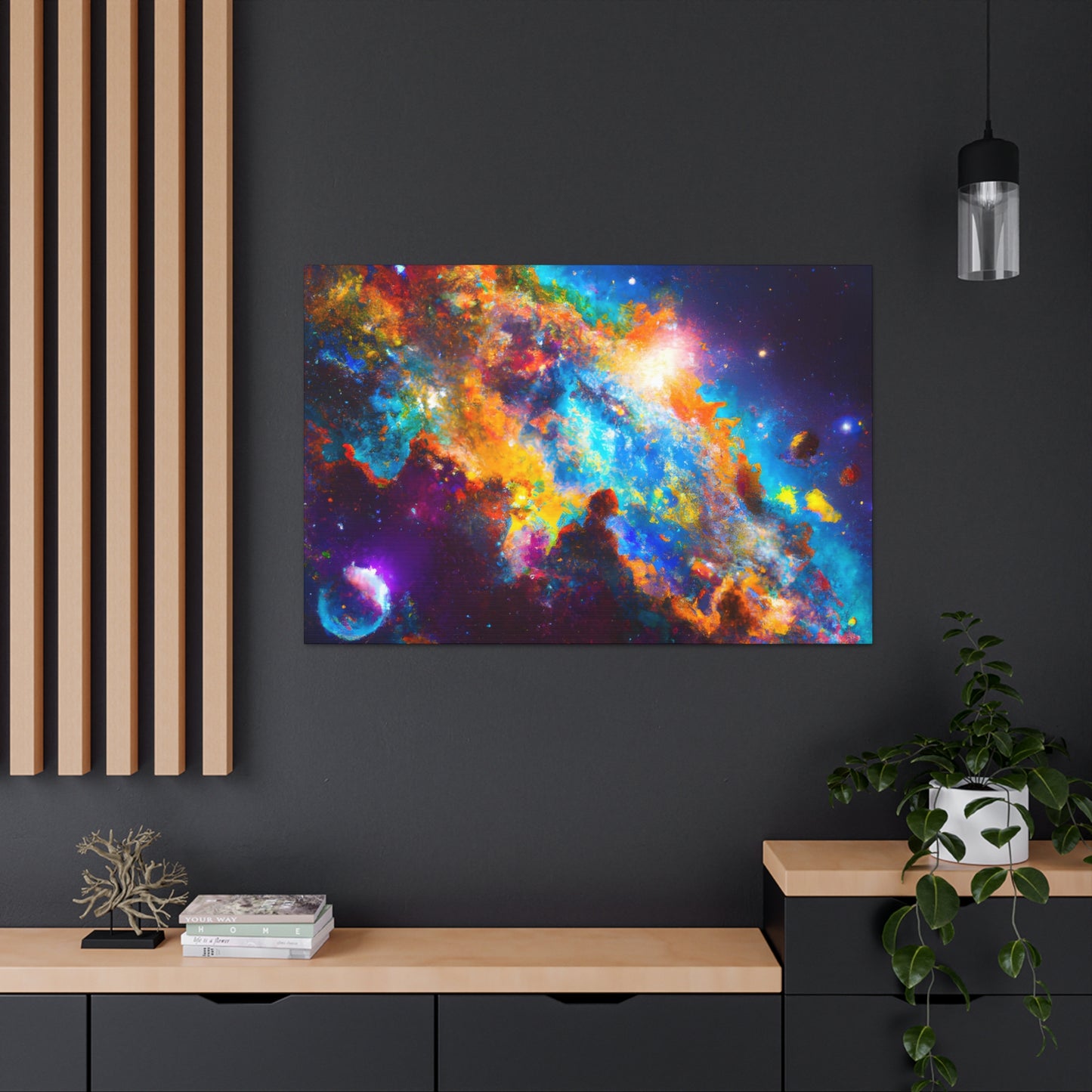 Cosmic Expressive Dreamscape - Canvas