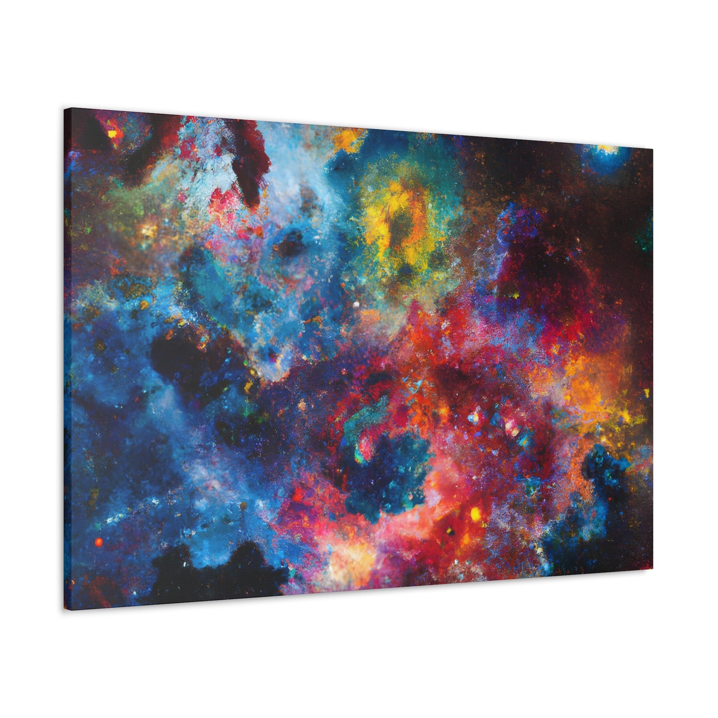 Cosmic Dreamscape Voyage - Canvas