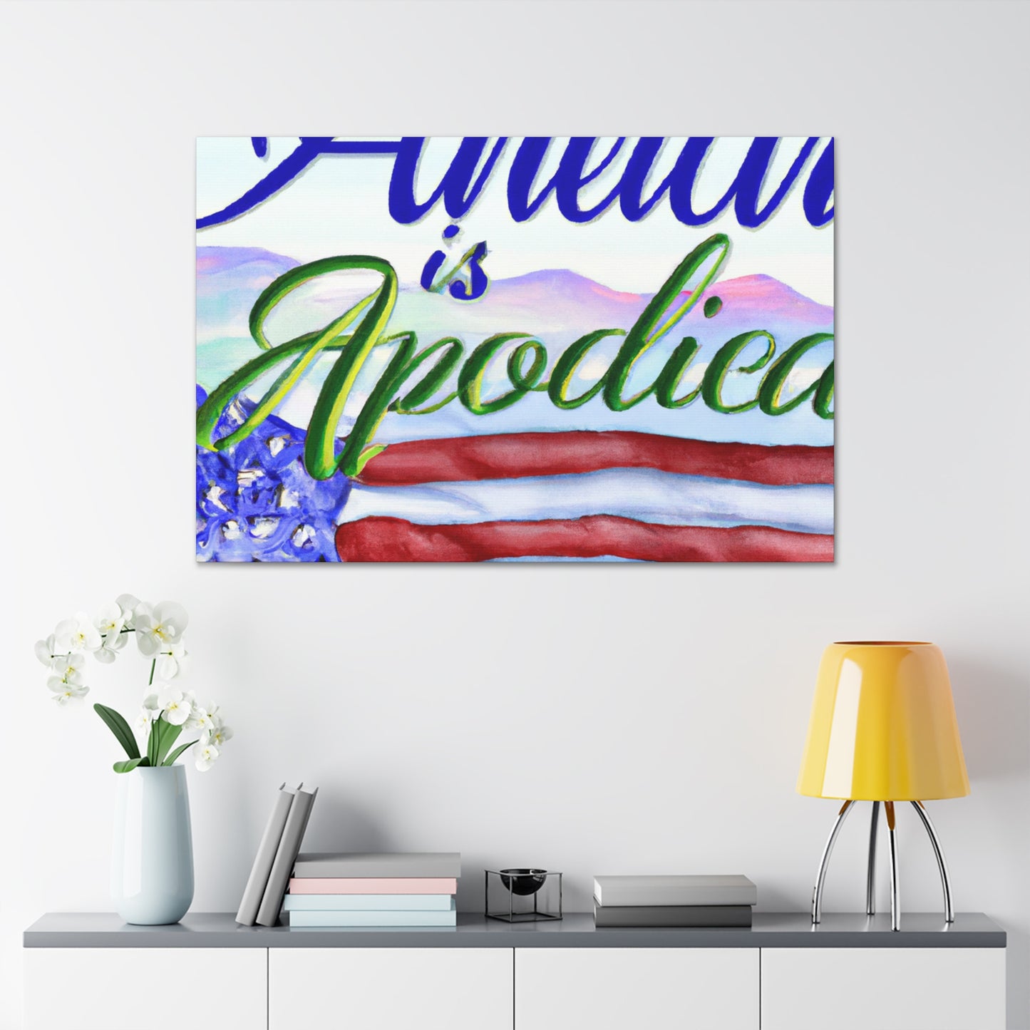 "Star-Spangled Pride" - Canvas