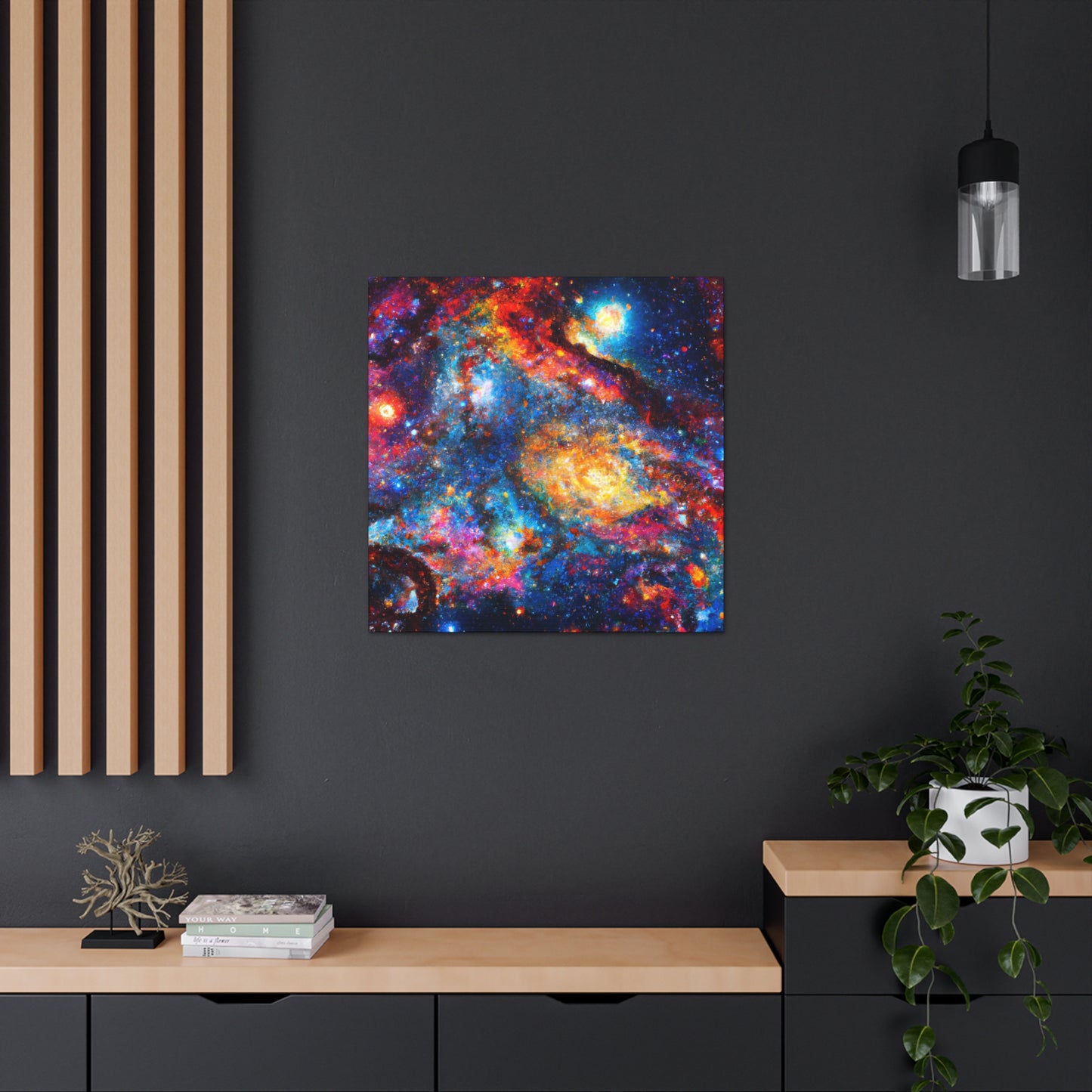 "Cosmic Dreamscape Paradox" - Canvas