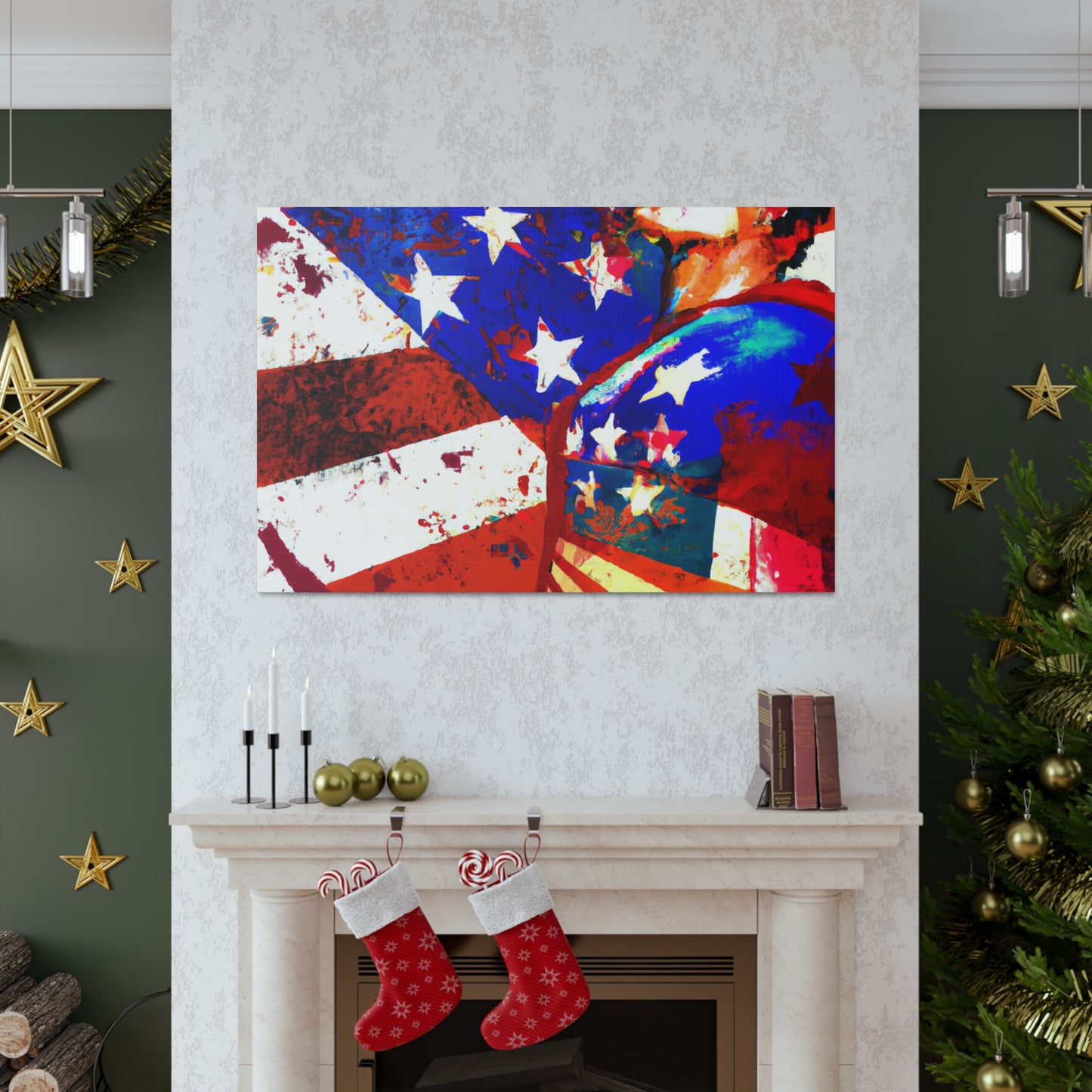 Star Spangled. - Canvas