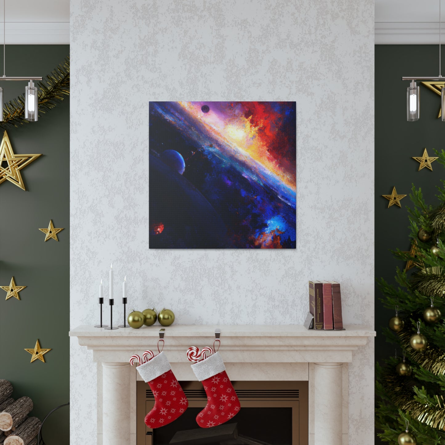 Galactic Cosmic Dreamscape - Canvas