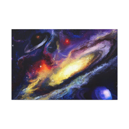 Cosmic Dreamscape Fusion - Canvas